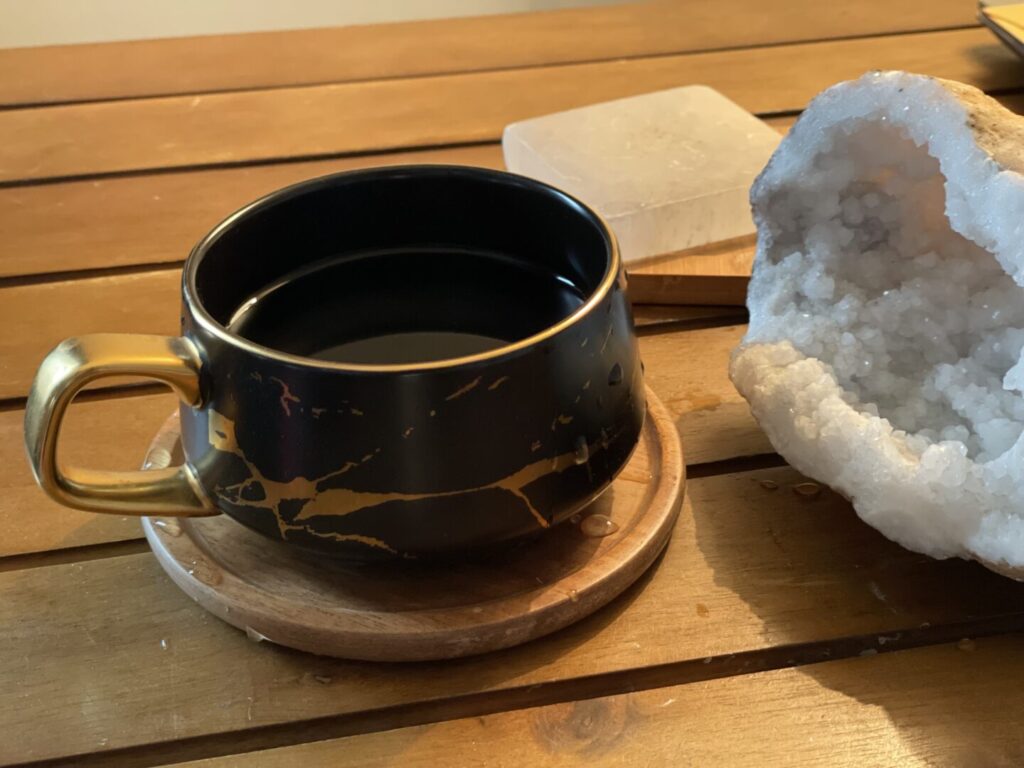 tea-stone-wood table